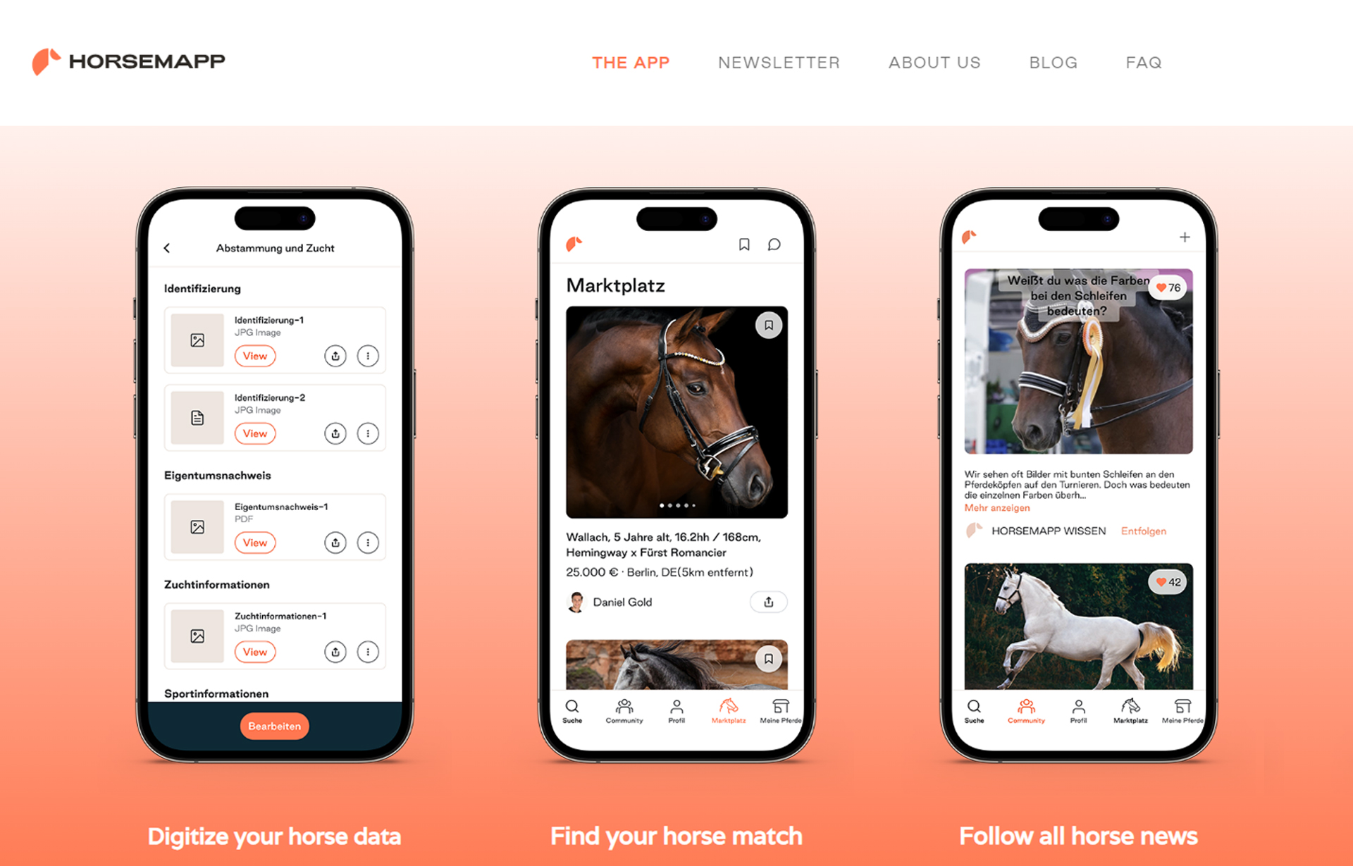 Horsemapp - A platform that connects horse people and their needs