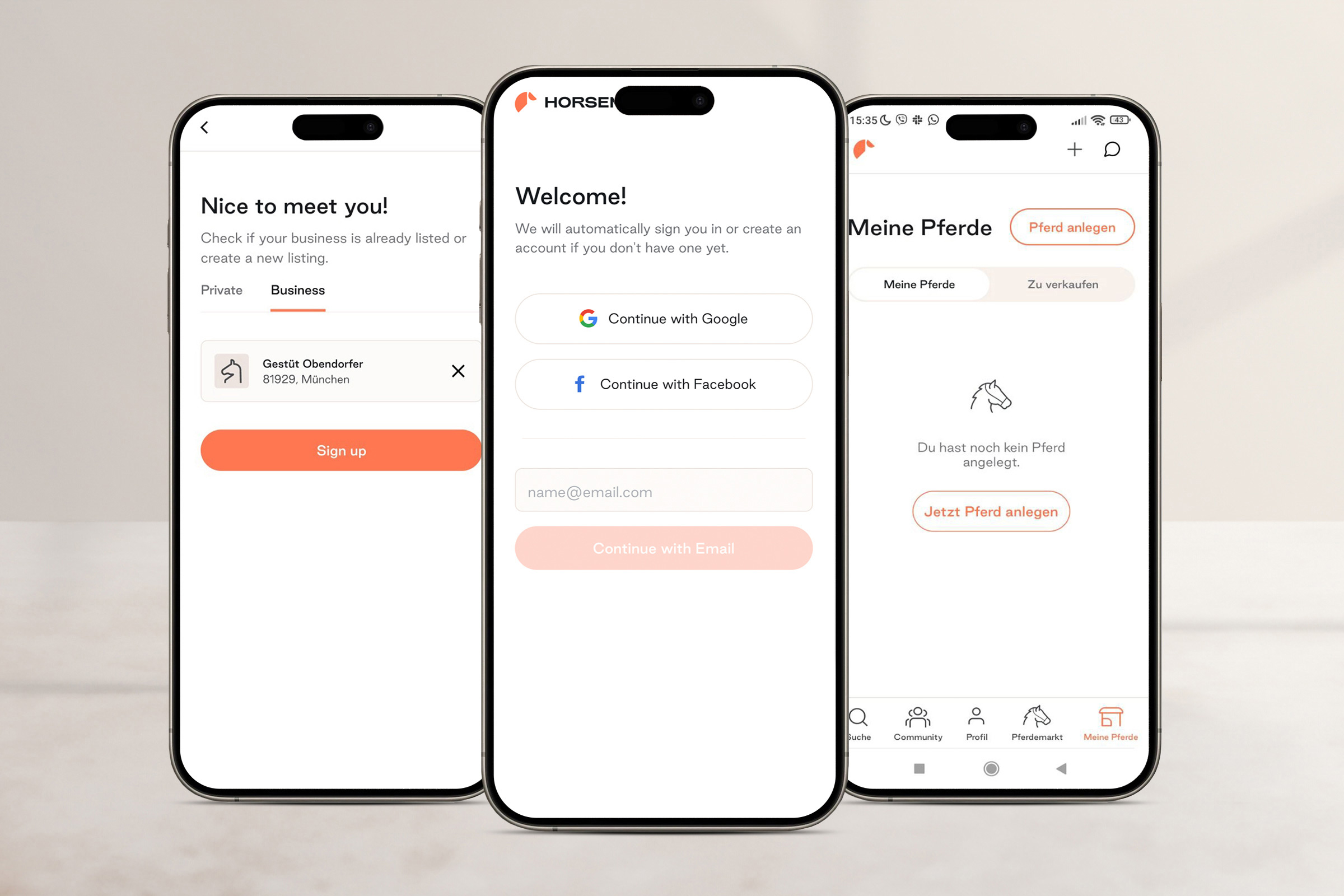 Login/Registration Feature