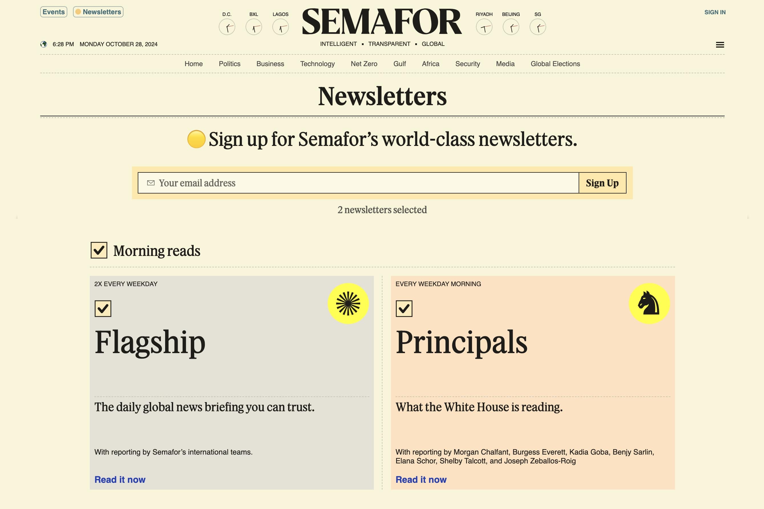 Newsletters